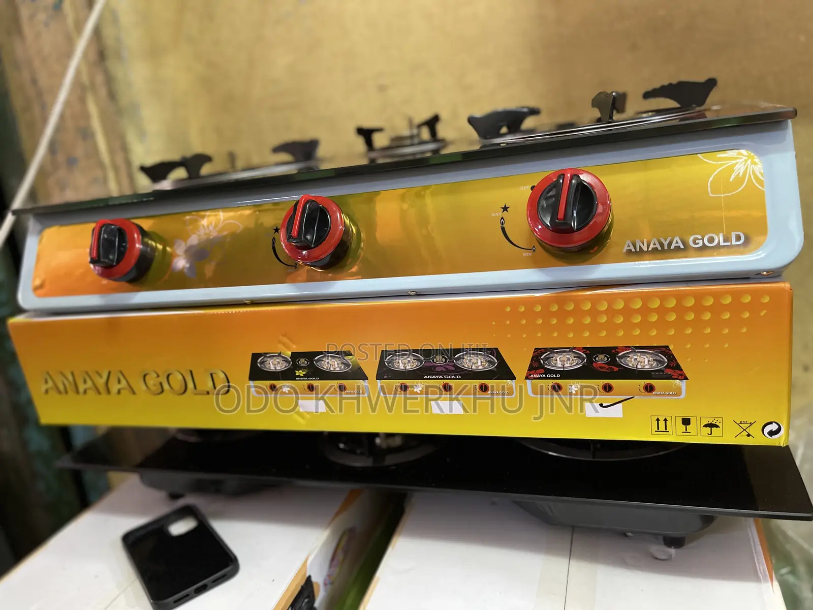 3burner Glass Stove