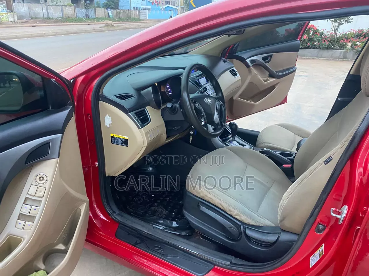 Hyundai Elantra 2014 Red