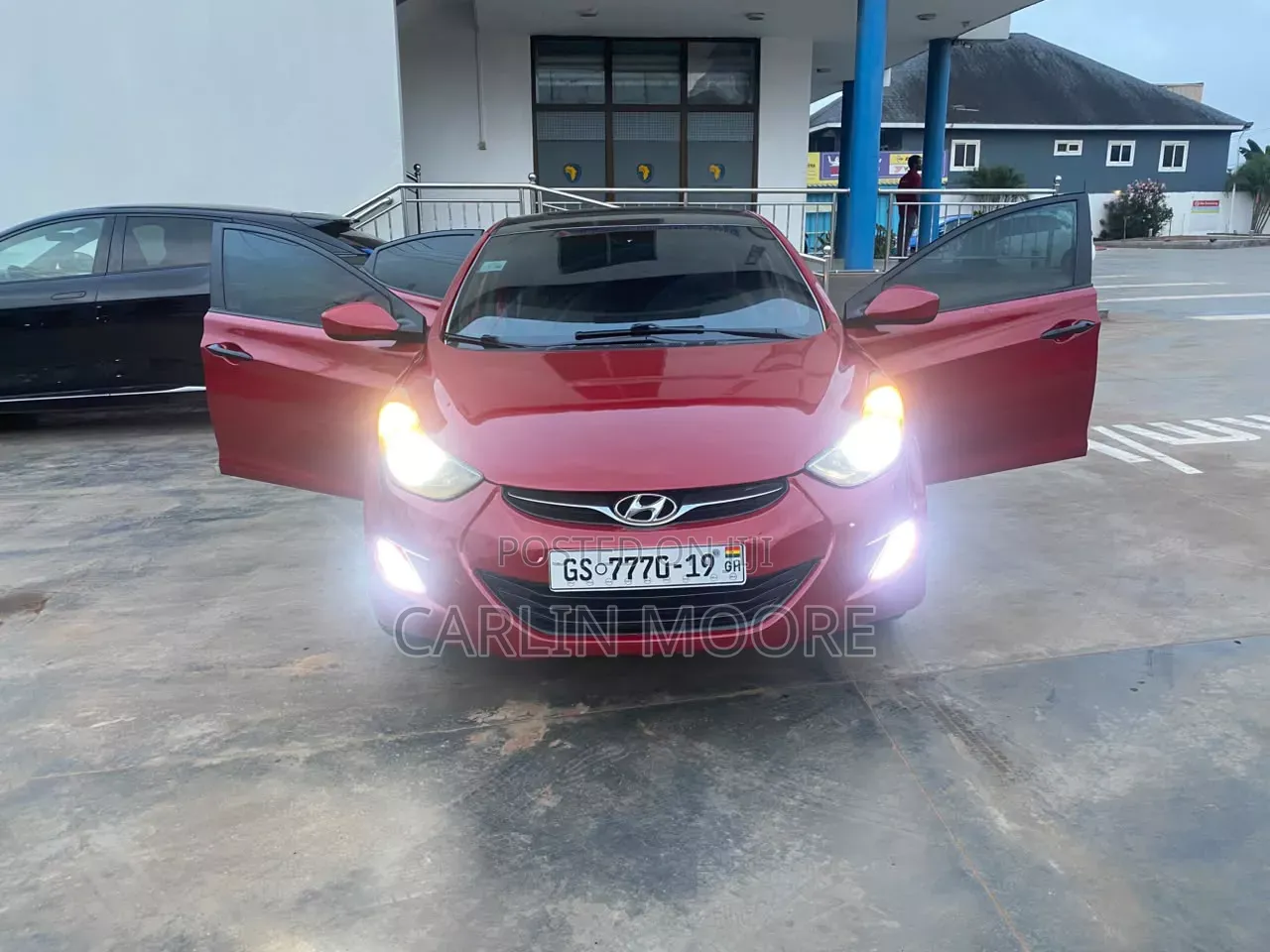 Hyundai Elantra 2014 Red
