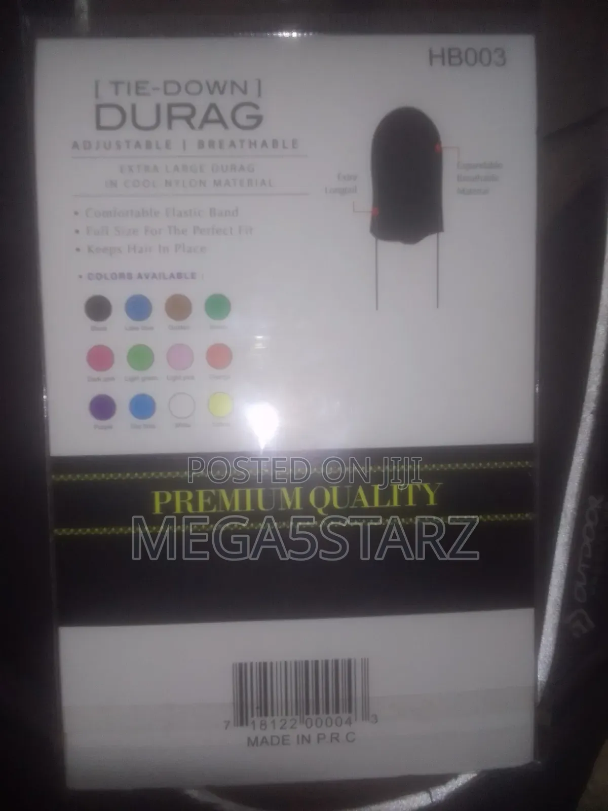 Durags Quality Long Rope Silky Smooth Durags