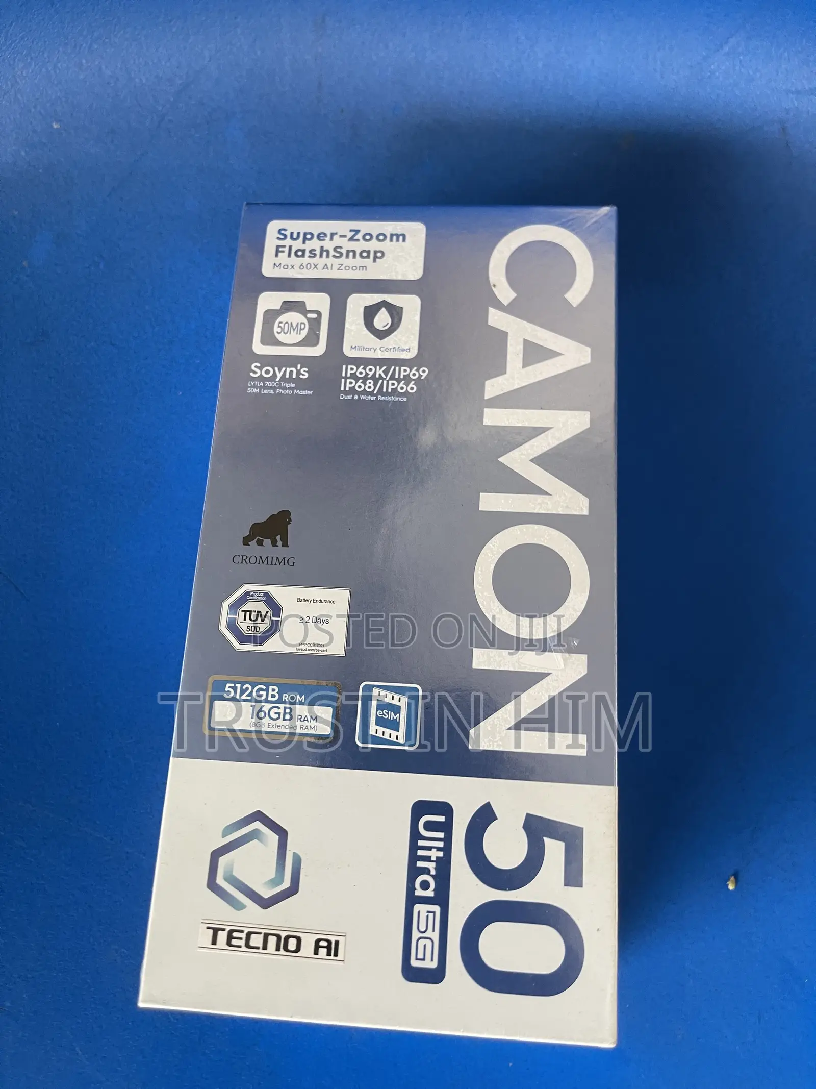 New Tecno Camon 50 Ultra 512 GB Black