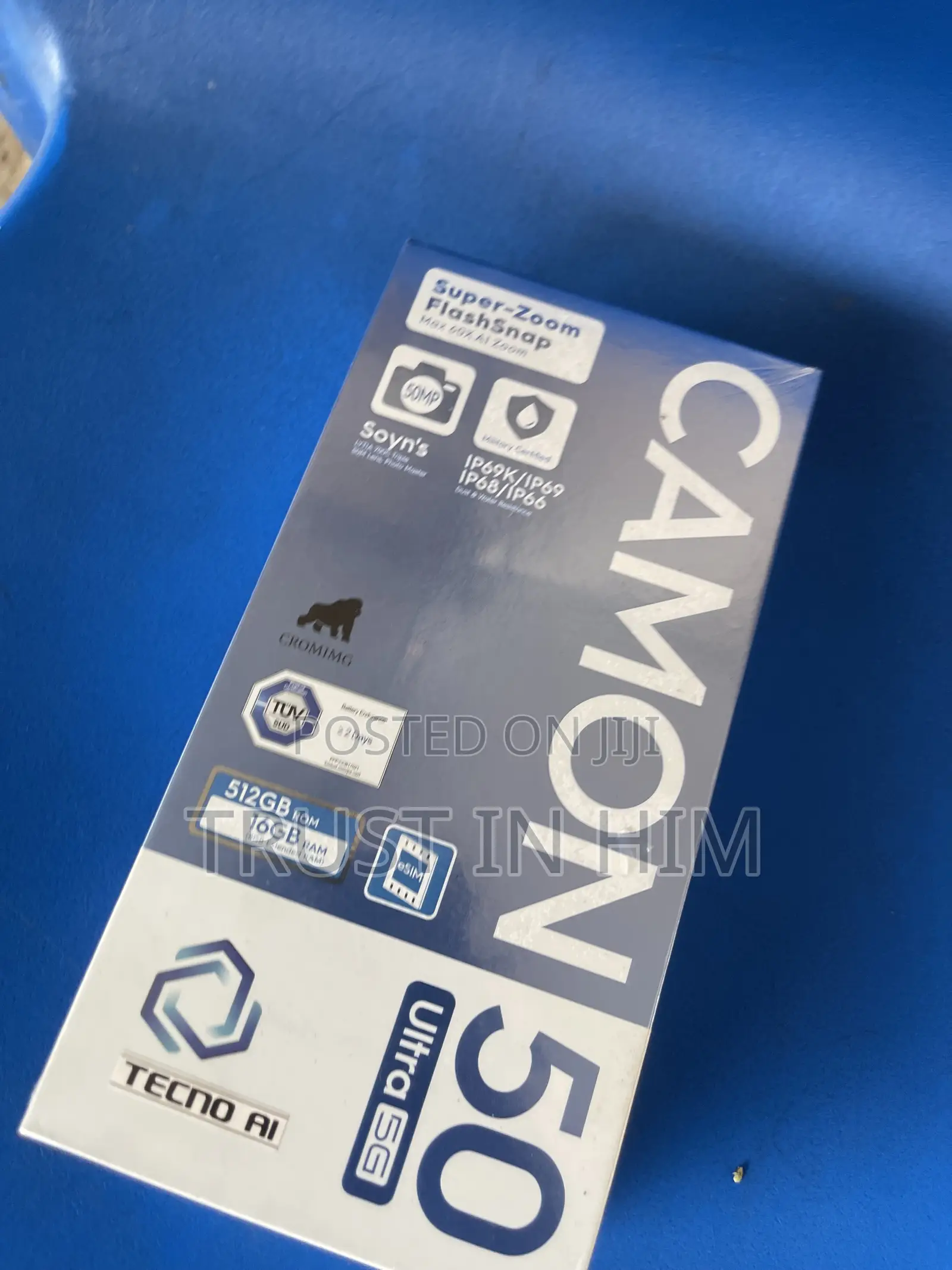 New Tecno Camon 50 Ultra 512 GB Black