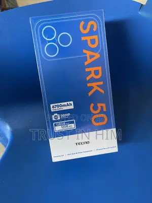 New Tecno Spark 50 128 GB Black