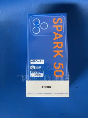 New Tecno Spark 50 128 GB Black