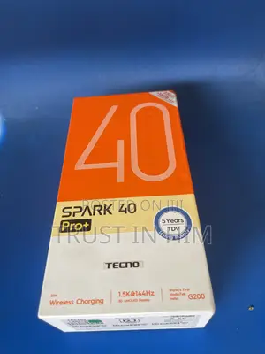 New Tecno Spark 40 Pro+ 256 GB Black