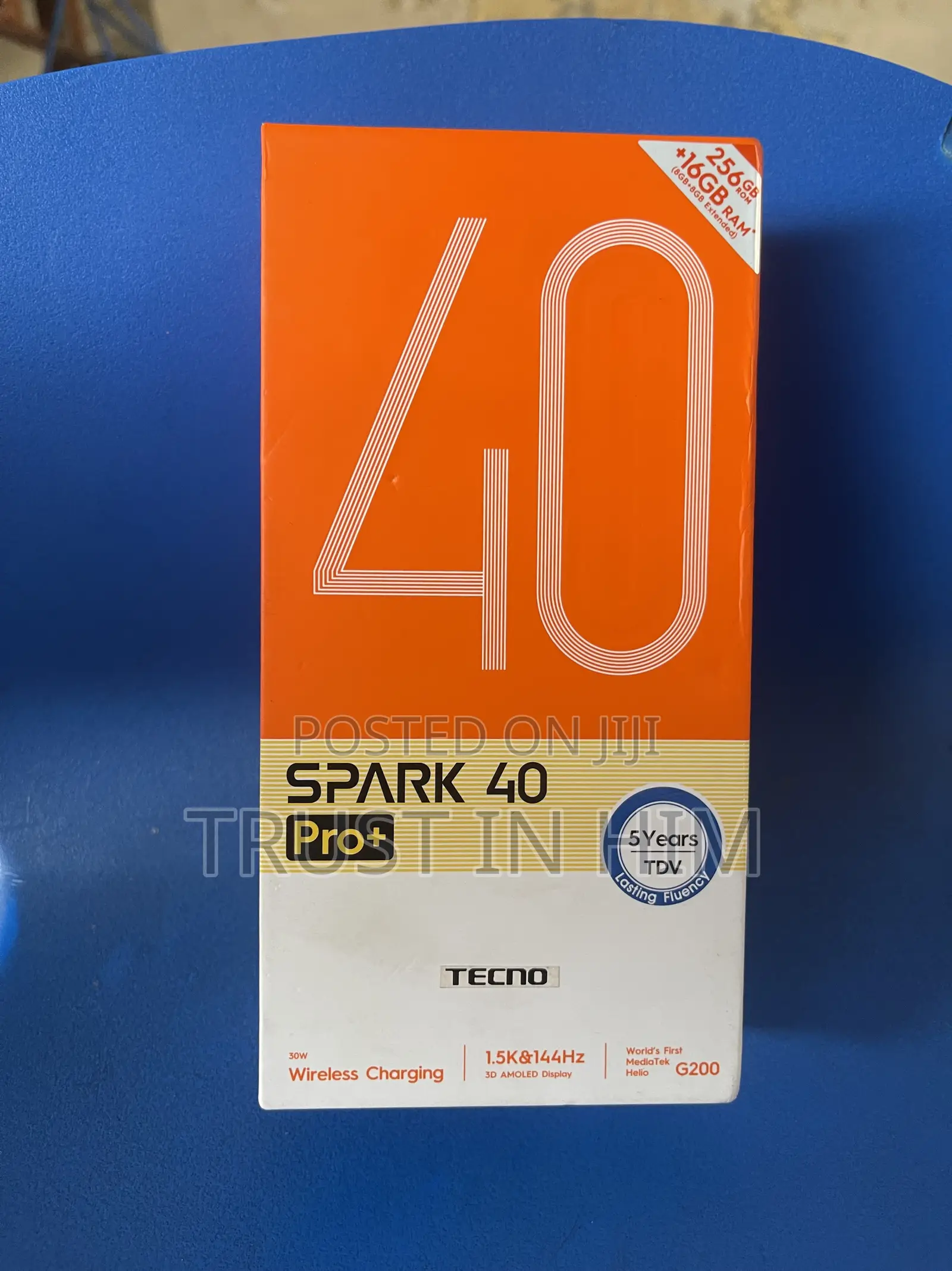 New Tecno Spark 40 Pro+ 256 GB Black