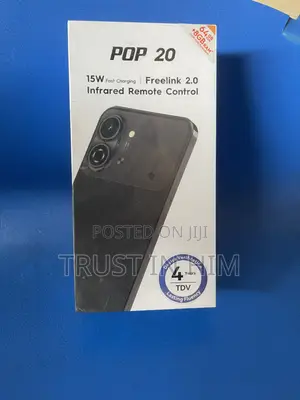 New Tecno Pop 20 128 GB Black