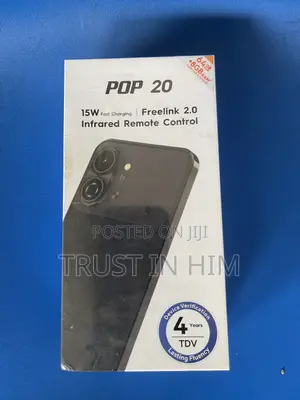New Tecno Pop 20 128 GB Black