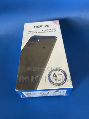 New Tecno Pop 20 128 GB Black
