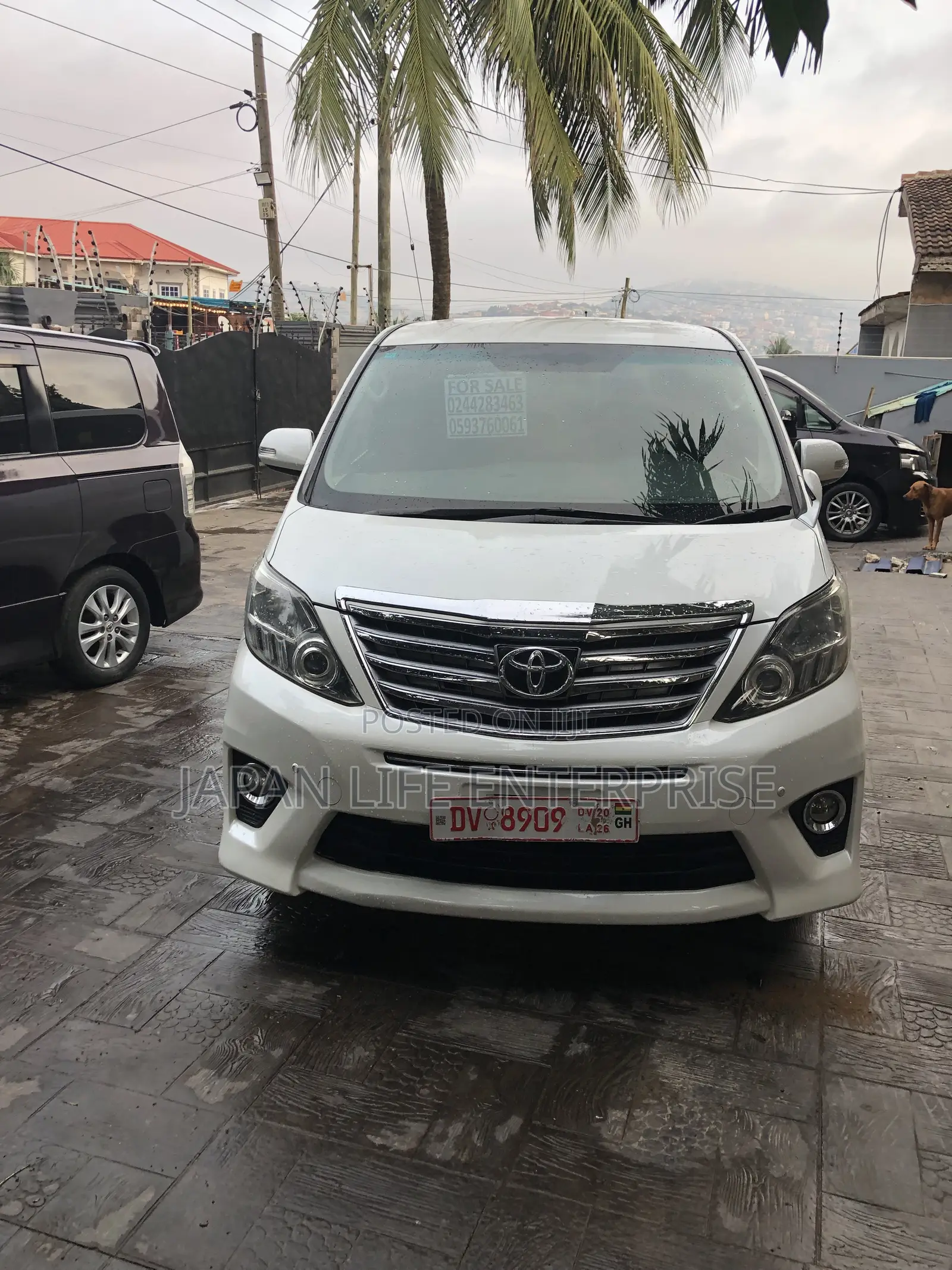 Toyota Alphard 2012 White