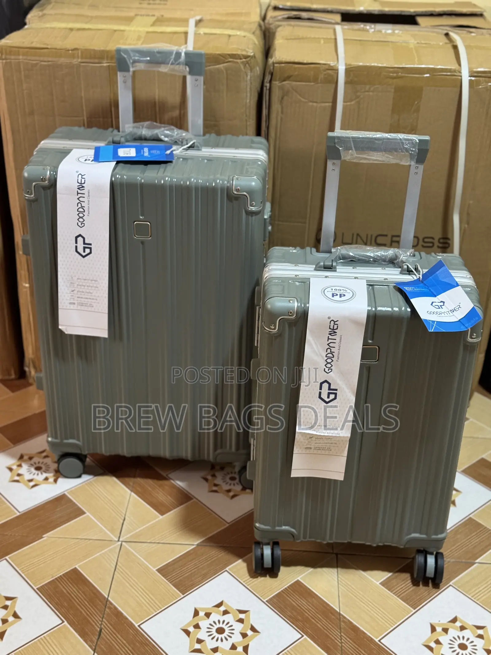 Premium Quality 2set Goodpartner Aluminum Zipless 24 20 Inches Bag.