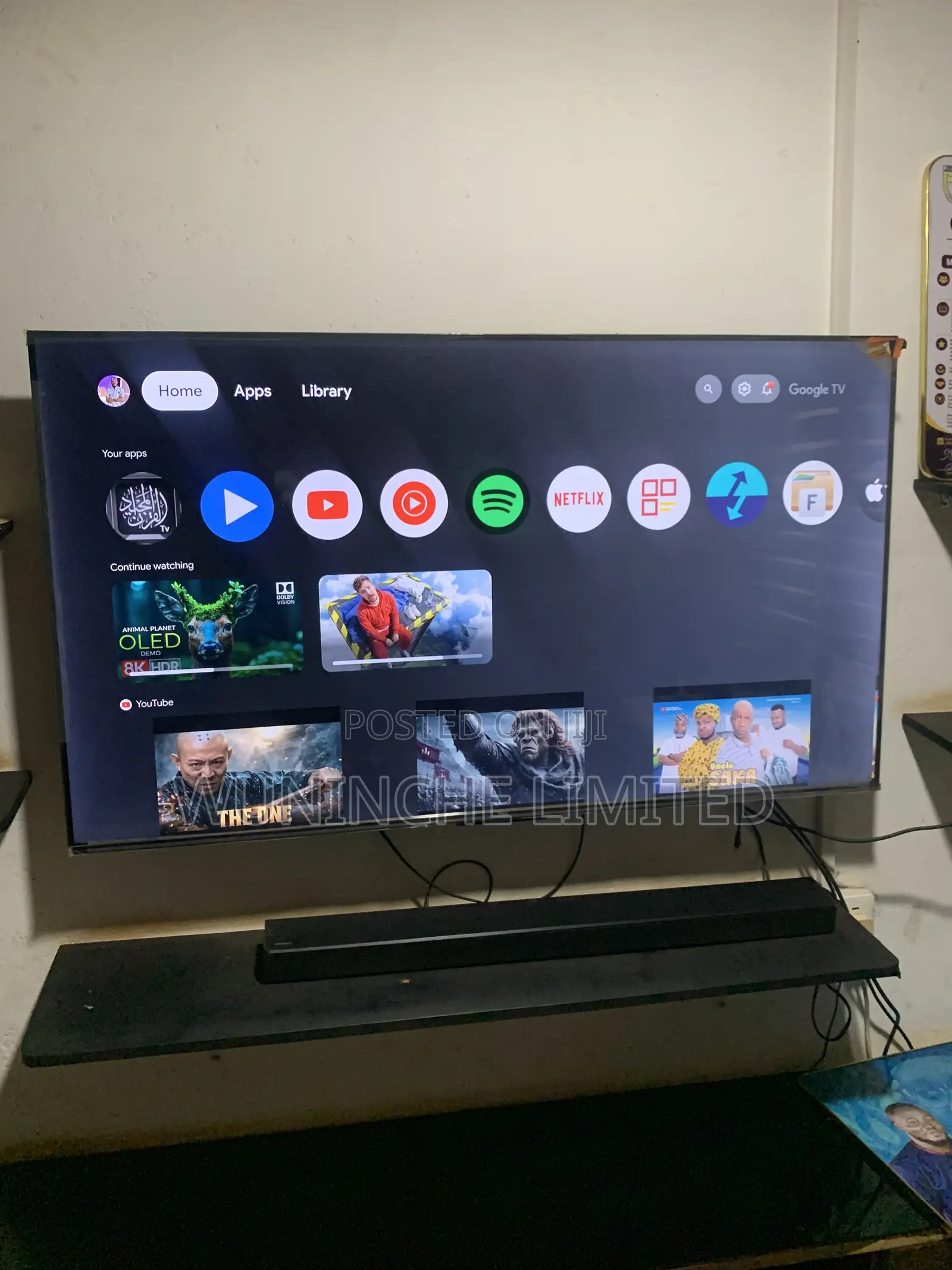 TCL 55 Inches Google Smart TV