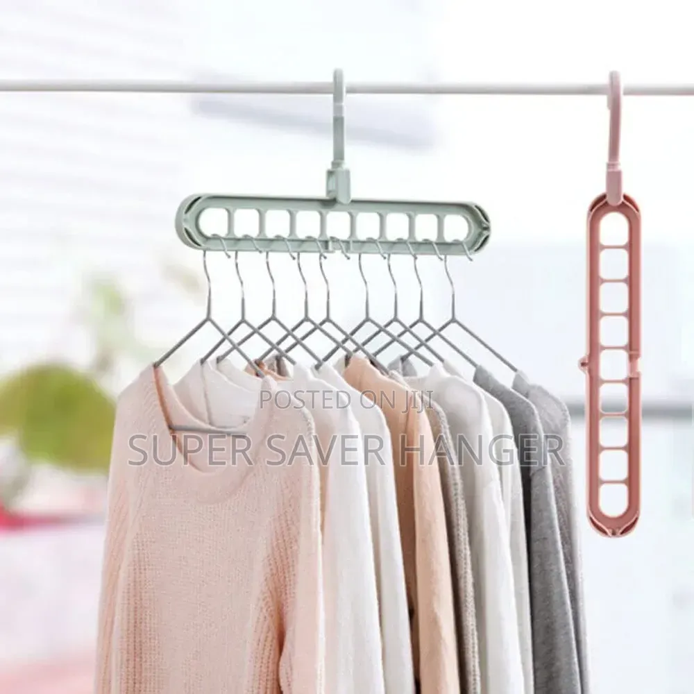 9-Space Hanger Organizer