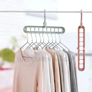 9-Space Hanger Organizer