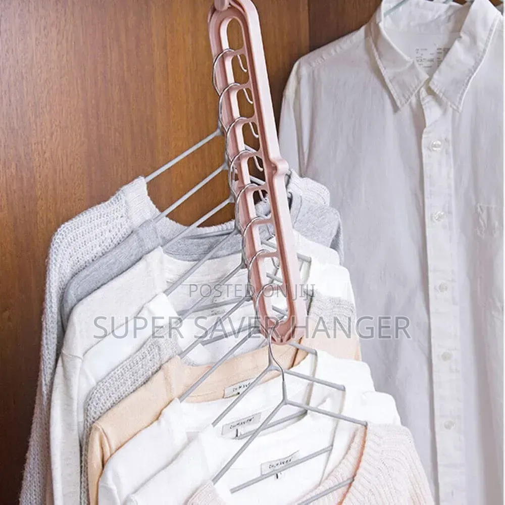 9-Space Hanger Organizer