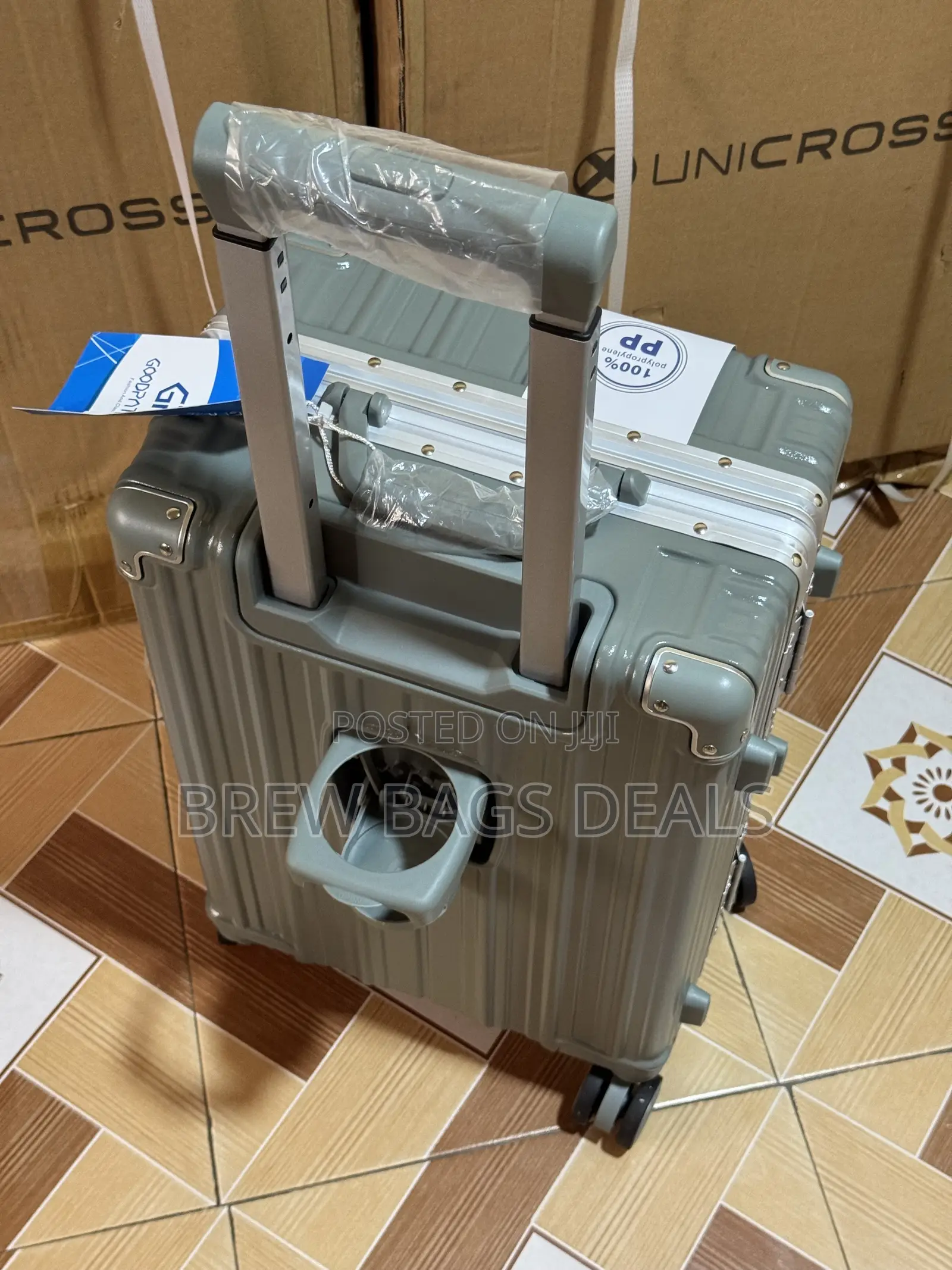 Premium Quality 2set Goodpartner Aluminum Zipless 24 20 Inches Bag.