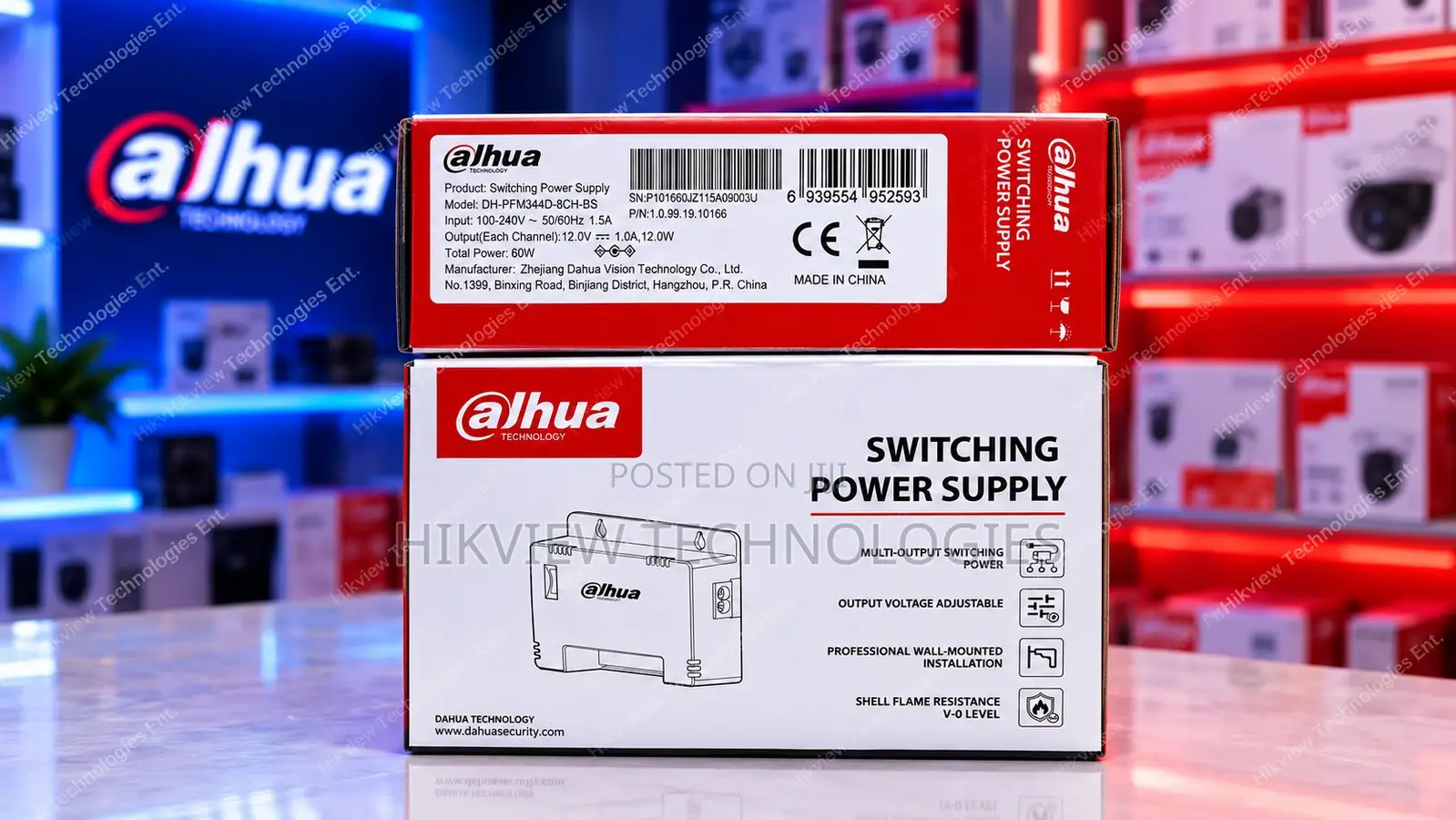 DAHUA DH-PFM344D-8CH-BS Switching Power Supply