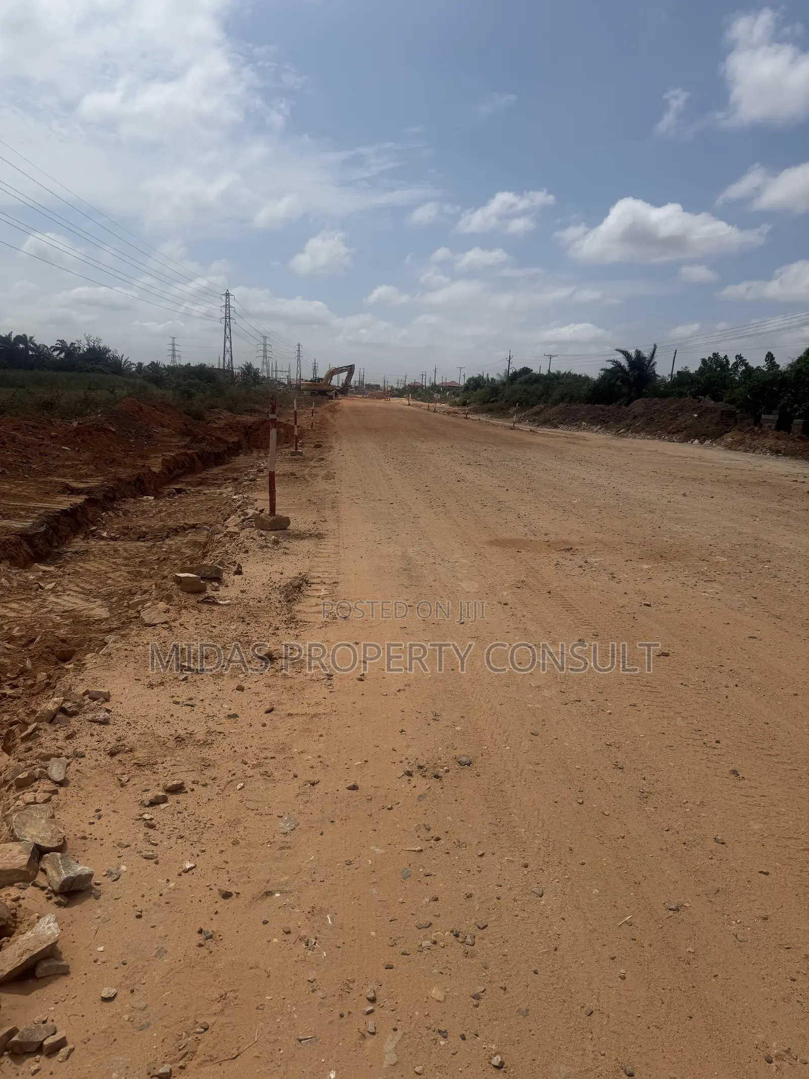 Road Side 2 Plots for Sale at Afienya-Dodowa Highway