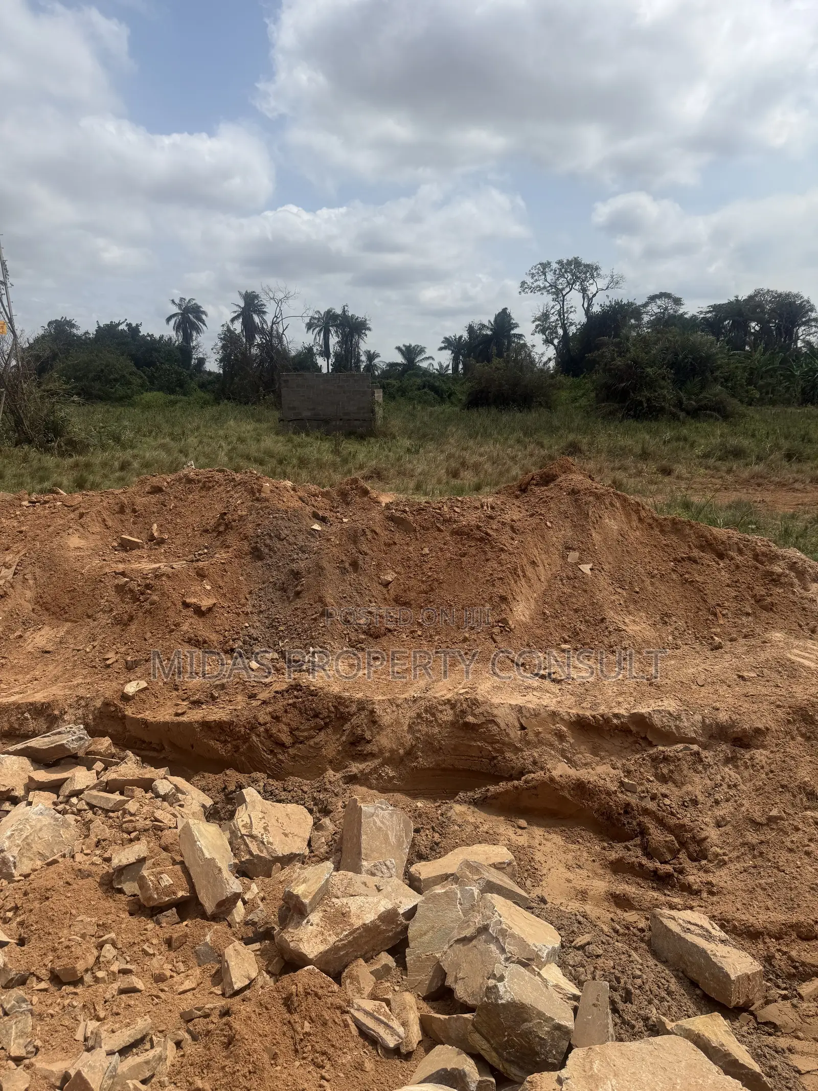 Road Side 2 Plots for Sale at Afienya-Dodowa Highway