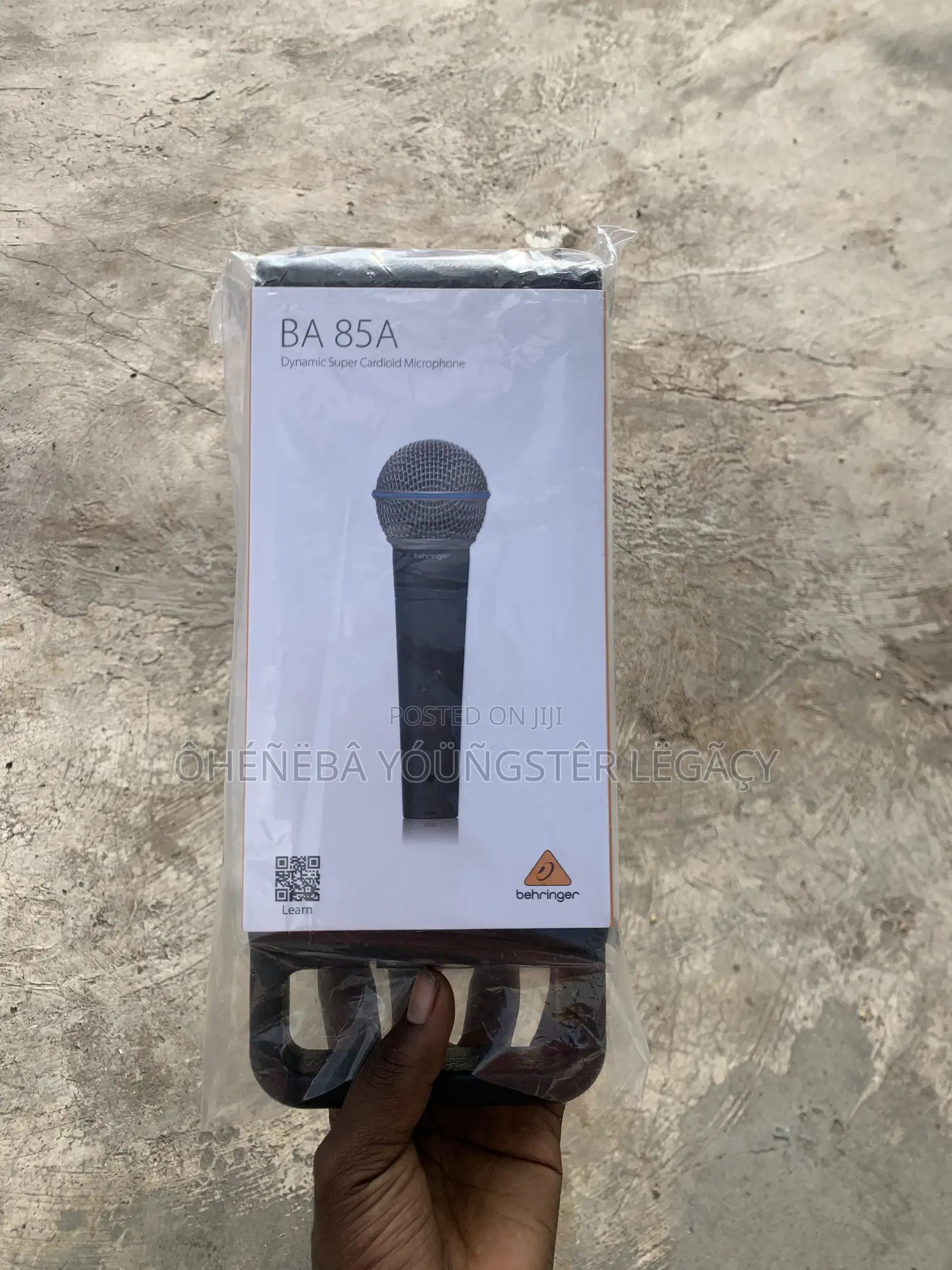 Behringer BA 85A Dynamic Super Cardioid Microphone