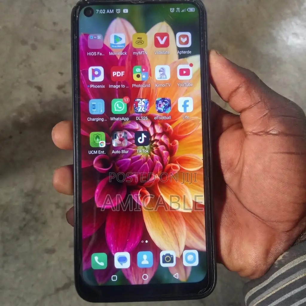 Tecno Camon 16 128 GB Black