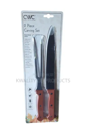 CWC 2-Piece Carving Knives Set + Protective Cover