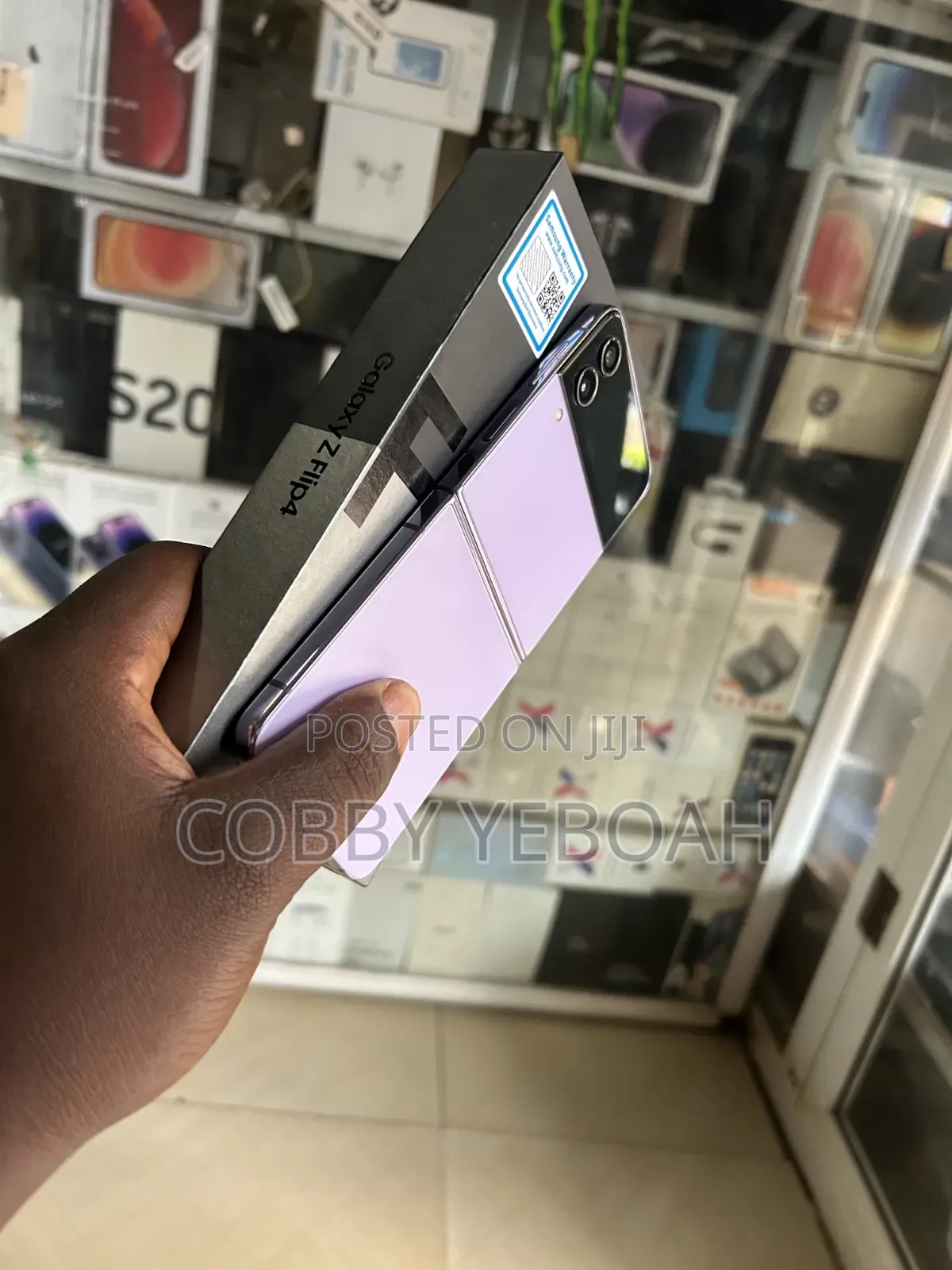 New Samsung Galaxy Z Flip4 256 GB Purple