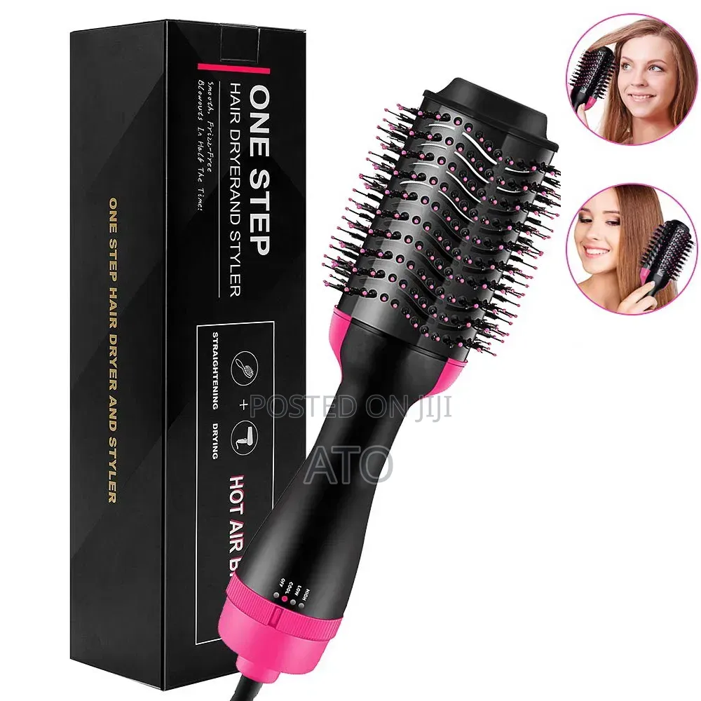Hot Air Hair Dryer and Brush