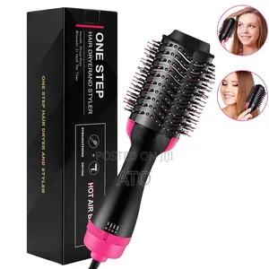 Hot Air Hair Dryer and Brush