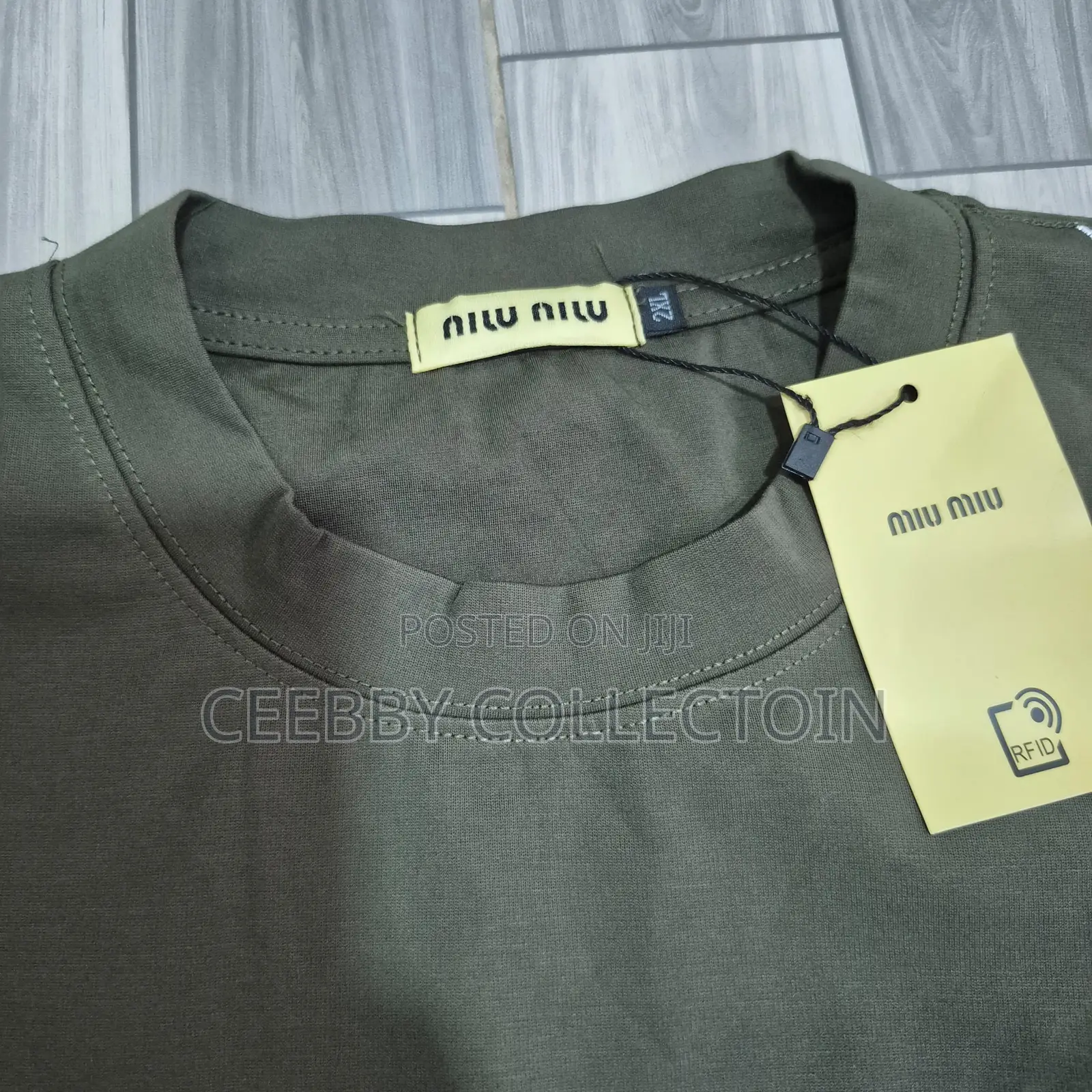 Heavy Cotton Nilu Nilu Round T-Shirt Available