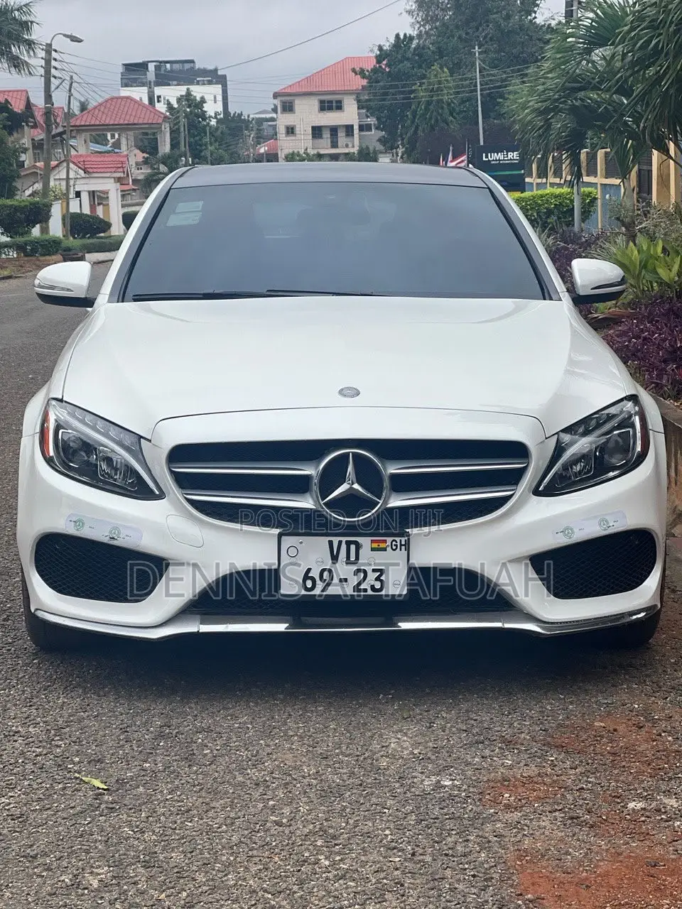 Mercedes-Benz C300 Base 4Matic Sedan AWD (2.0L 4cyl 7A) 2016 White