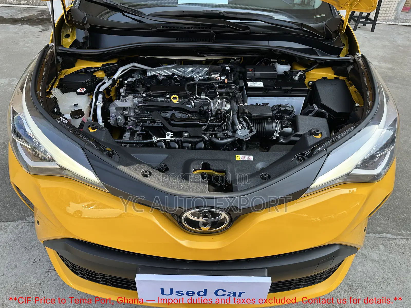 Toyota C-HR XLE 2022 Yellow