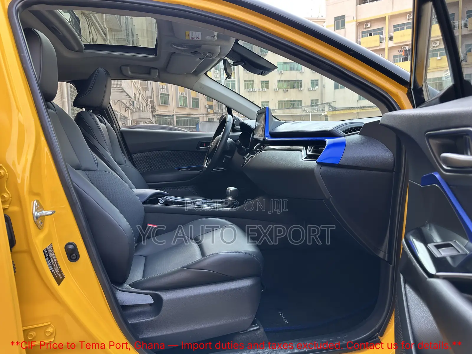 Toyota C-HR XLE 2022 Yellow