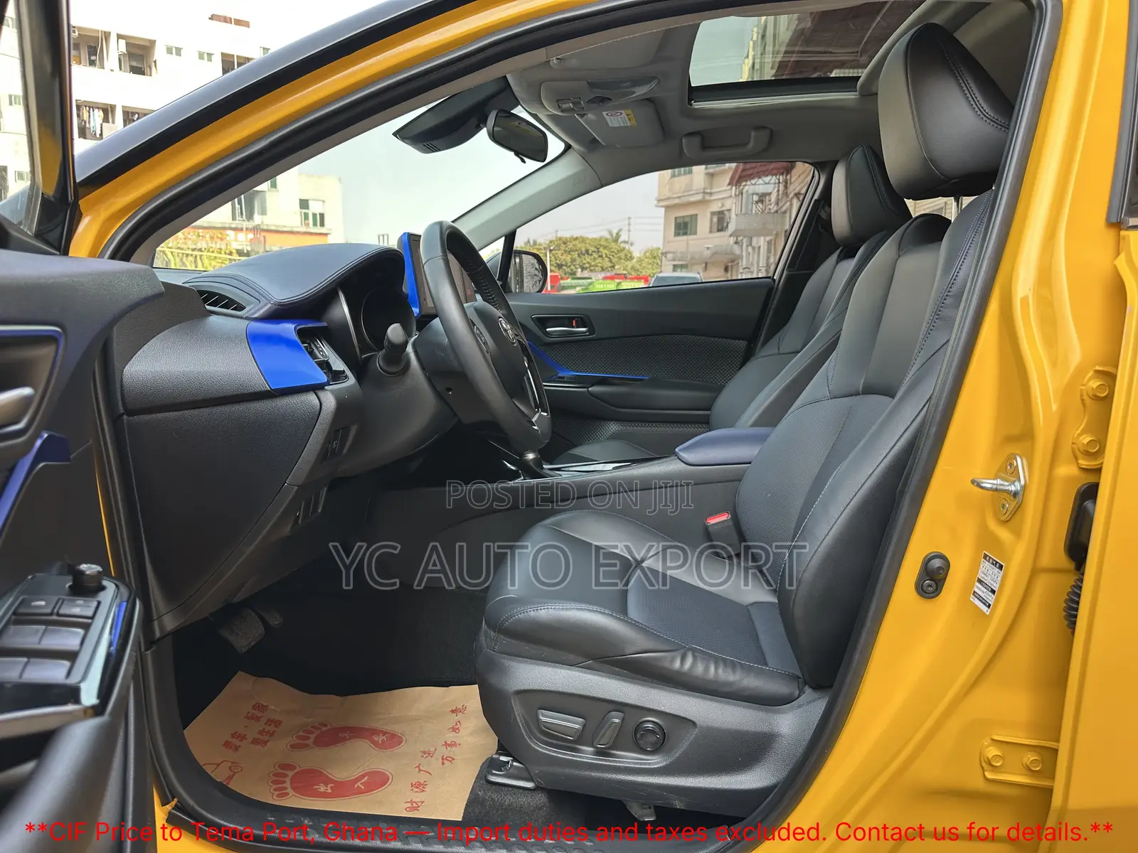 Toyota C-HR XLE 2022 Yellow