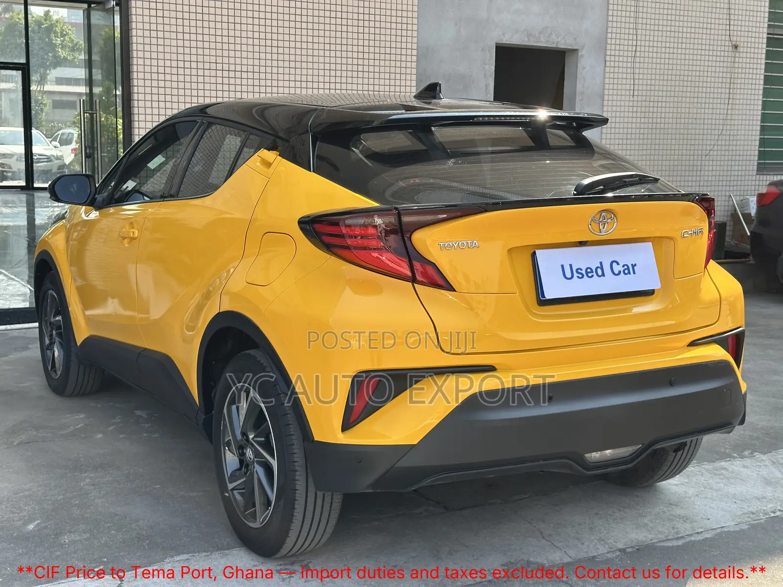Toyota C-HR XLE 2022 Yellow
