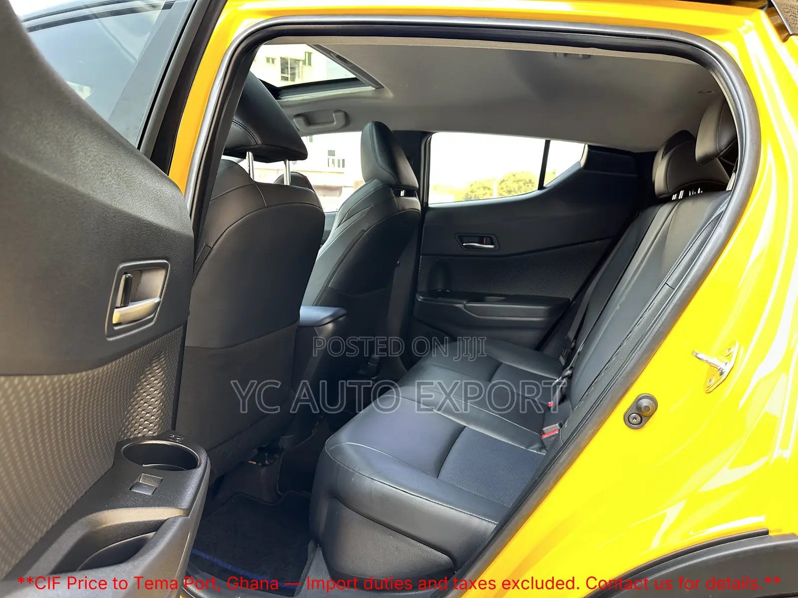 Toyota C-HR XLE 2022 Yellow