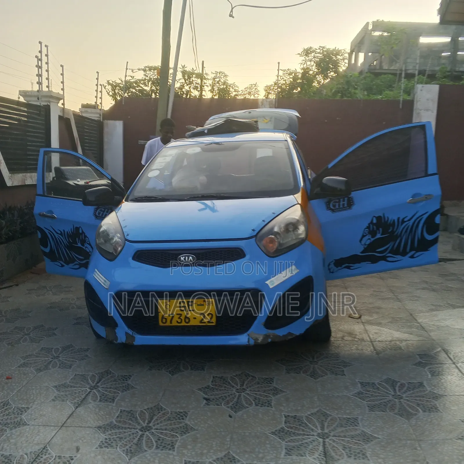 Kia Morning 2012 Blue