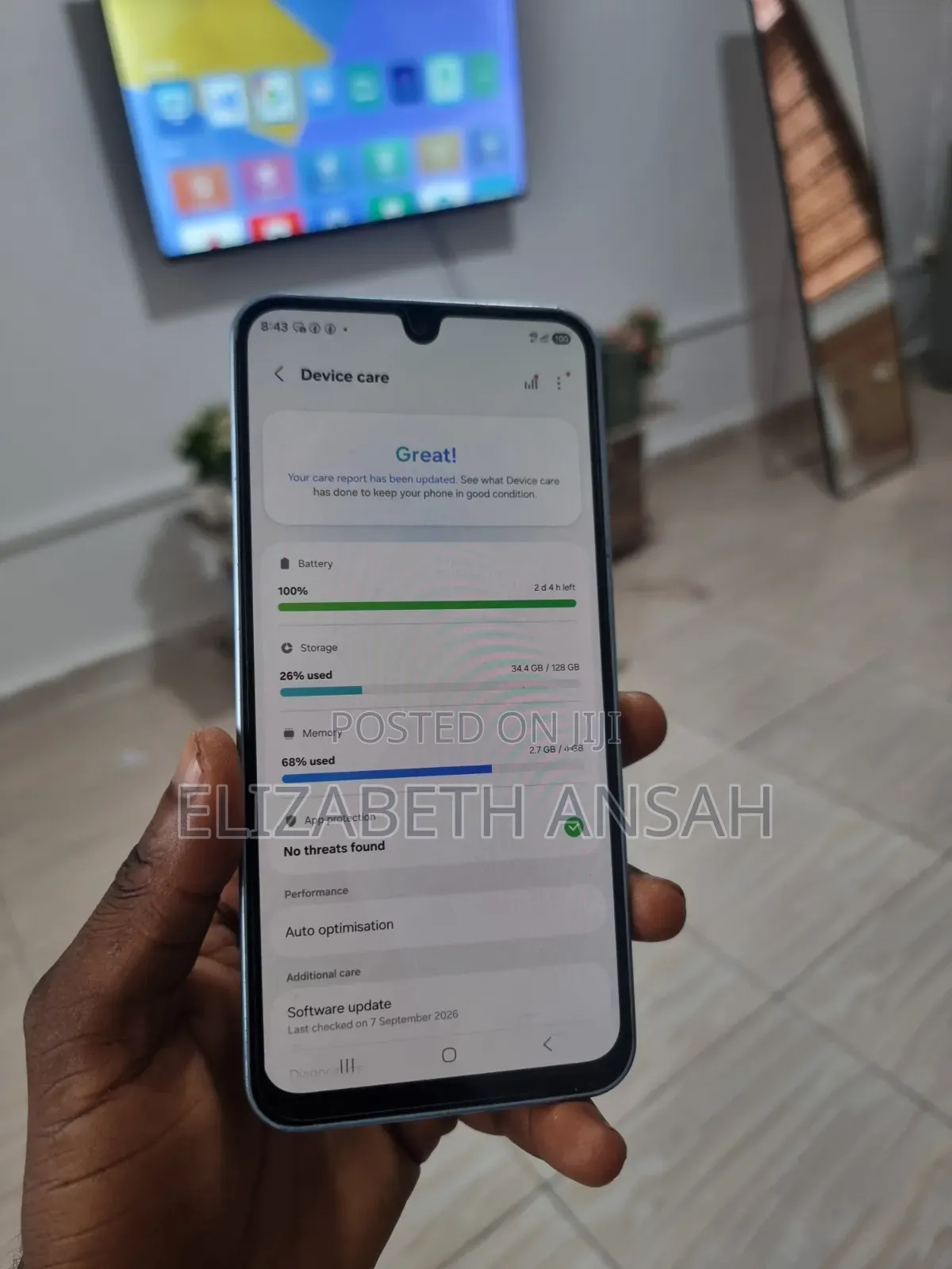 Samsung Galaxy A17 128 GB Blue