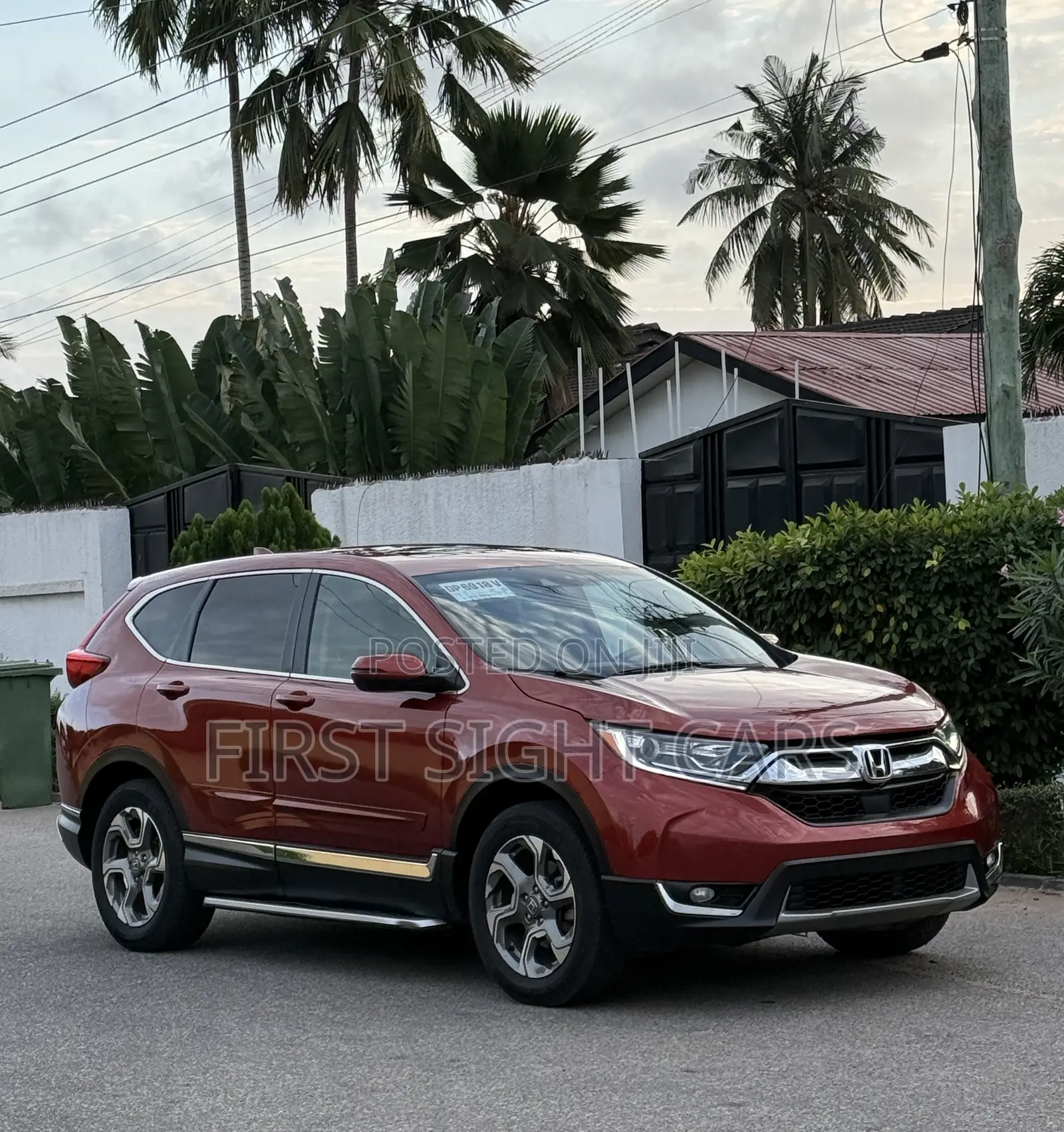 Honda CR-V Touring 4dr SUV AWD (1.5L 4cyl CVT) 2017 Red