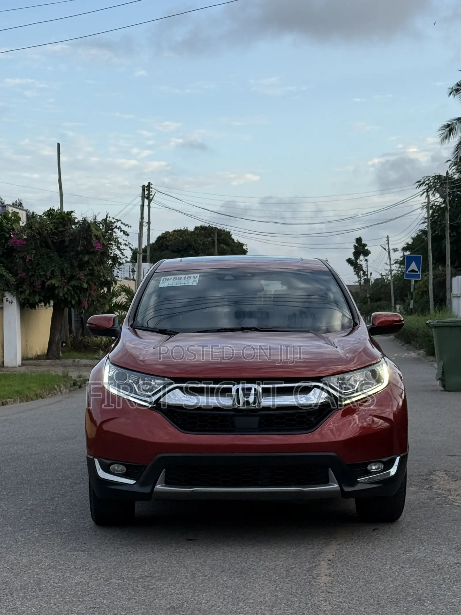 Honda CR-V Touring 4dr SUV AWD (1.5L 4cyl CVT) 2017 Red