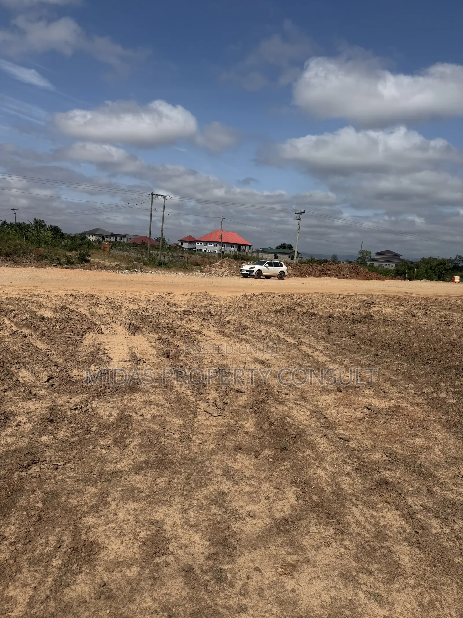 2 Plots of Commercial Land for Sale at Afienya Dodowa Highway