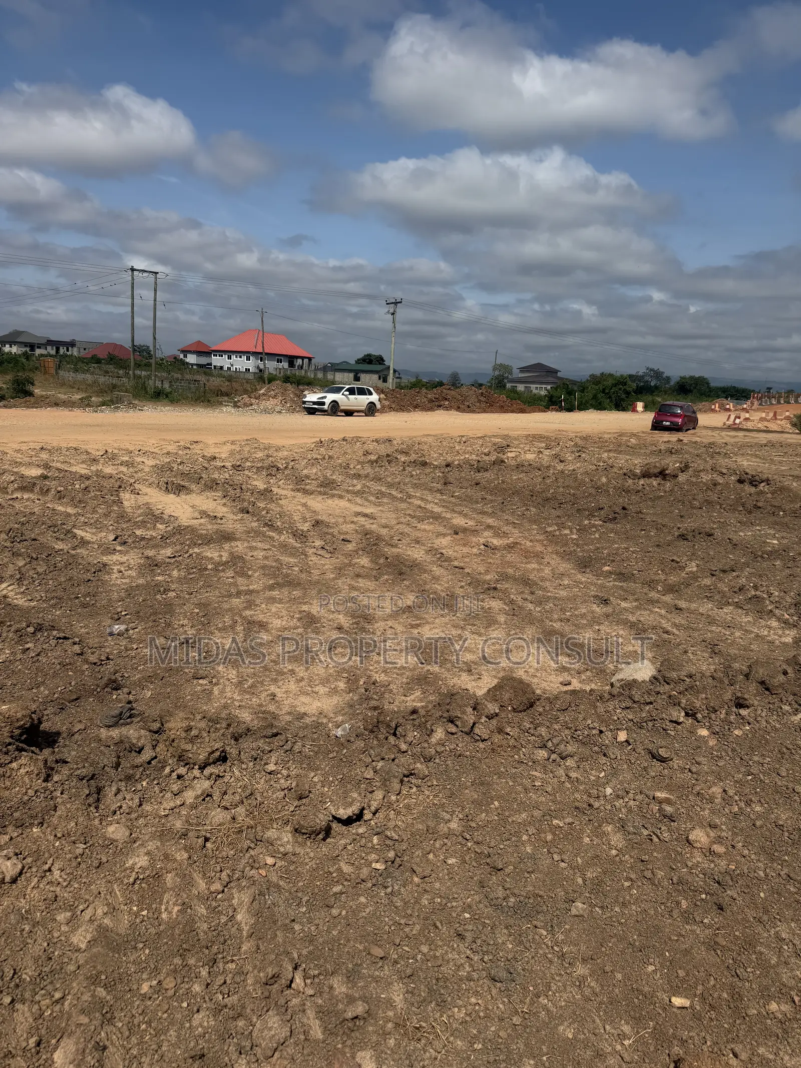2 Plots of Commercial Land for Sale at Afienya Dodowa Highway