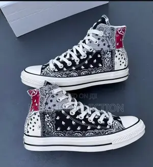 Offspring X Converse Chuck 70 High ‘Paisley Patchwork Sneakers
