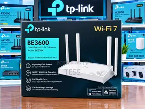 TP-Link Wi-Fi 7 Router Archer BE220 Dual-Band WLAN Gigabit Port