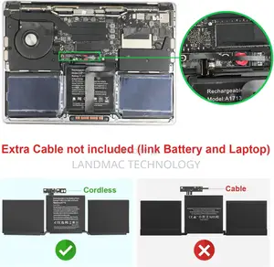 A2289/A1713 Battery for Macbook Pro Retina 13′′ A1708 (Late 2016 And