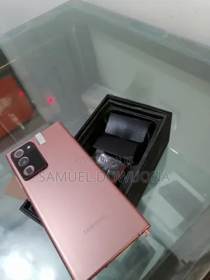 New Samsung Galaxy Note 20 Ultra 5G 256 GB Pink