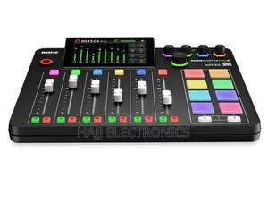 Rode RODECaster Pro II Integrated Audio Production Studio Console.