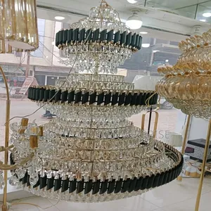 Altrance Black Shield 4layer Chandelier Light