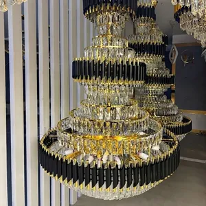 Arabian Hall Crystal Chandelier Light 4layer