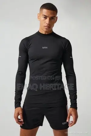 Long Sleeve Compression and Shorts